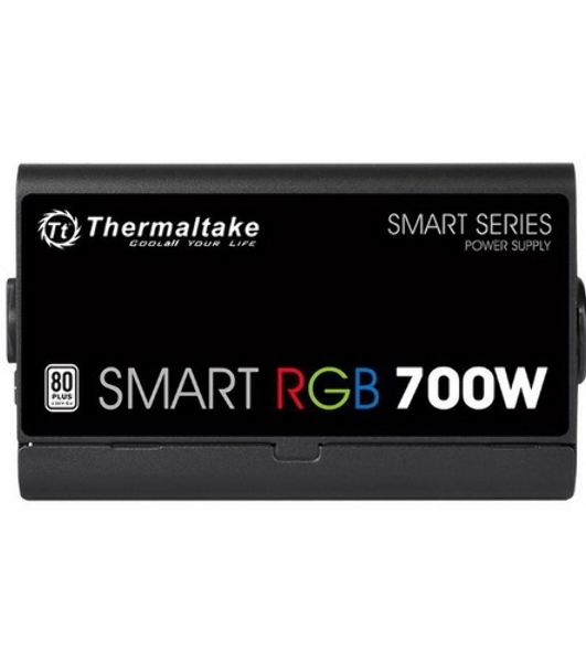 Блок питания Thermaltake Smart RGb (PS-SPR-0700NHSAWE-1), 700Вт, 80 PLUS, 120мм, черный