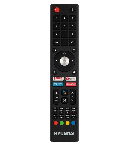 Телевизор Hyundai 50' H-LED50QBU7500 черный Qled UHD 60Hz Smart TV