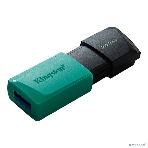 Флешка USB Kingston DataTraveler Exodia М (DTXM/256Gb), 256Gb, USB 3.2 Gen 1, R/W 150/60, черный/бирюзовый, фото9