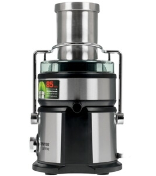 Соковыжималка Centek CT-1214 стальной/чёрный, центробежная, 1500 Вт, 1100 мл, механическое