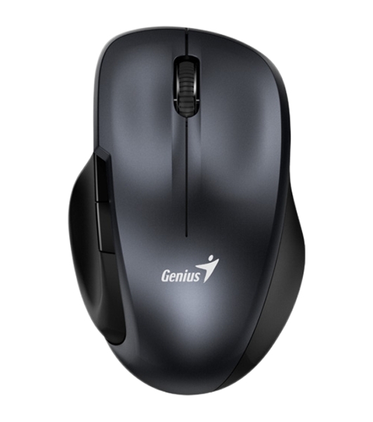 Мышь беспроводная Genius Ergo 8200S серый, 1200 dpi, радиоканал, USB, кнопки - 5