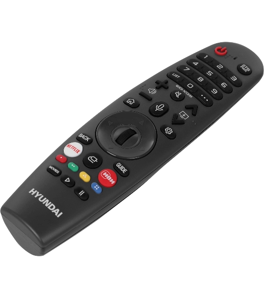 Телевизор Hyundai 65' H-LED65BU7100 серый/серый LED UHD 60Hz WebOS
