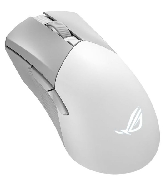 Мышь беспроводная/проводная ASUS P711 ROG Gladius III белый, 36000 dpi, радиоканал, Bluetooth, USB, кнопки - 6