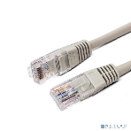 Кабель патч-корд, Filum FL-U5-C-1M U/UTP 5e cat. 1м, 26AWG(7x0.16 мм), чистая медь, PVC, серый, фото 1