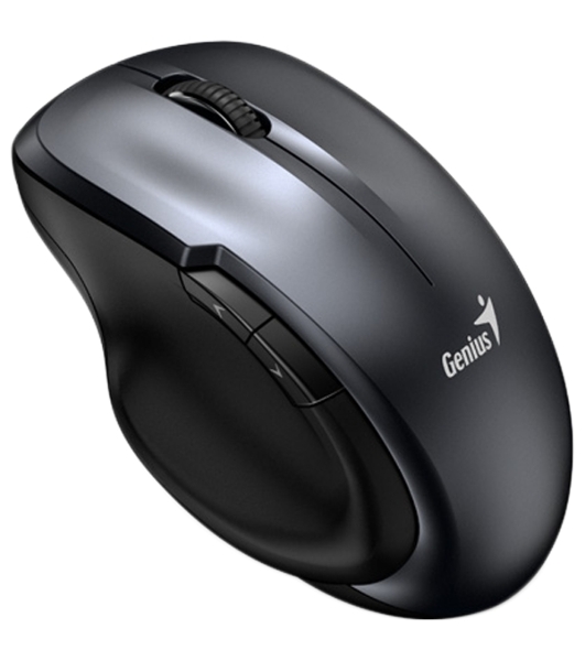 Мышь беспроводная Genius Ergo 8200S серый, 1200 dpi, радиоканал, USB, кнопки - 5