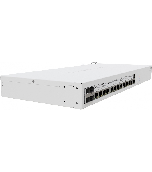 Маршрутизатор Mikrotik CCR2116-12G-4S+ Cloud Core Router 2116-12G-4S+ with Amazon Annapurna Labs Alpine v3 AL73400 CPU (16-cores, 2GHz per core), 16Gb RAM, 4xSFP+ cage, 13xGbit LAN, M.2 PCIe slot, RouterOS L6, 1U rackmount case, Dual PSU