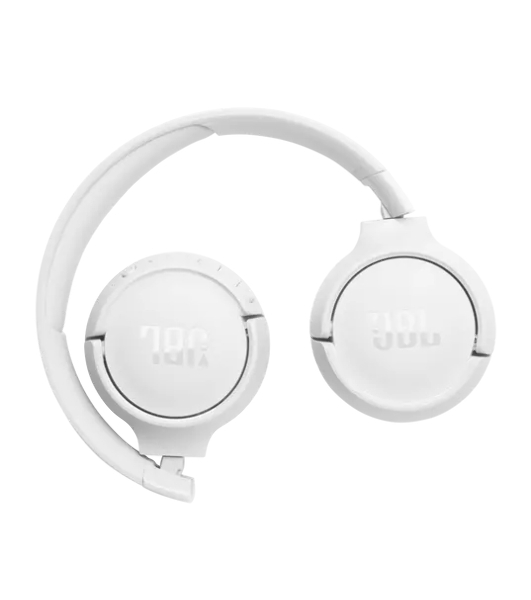 Беспроводные наушники JBL Tune 520BT белый, накладные, Bluetooth, быстрая зарядка, складная конструкция