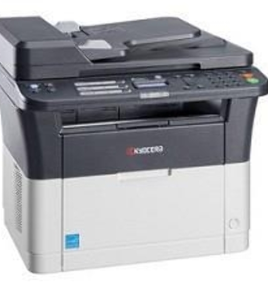 МФУ лазерное Kyocera Ecosys FS-1025MFP (1102M63RU0/1102M63RUV/1102M63RU2/1102M63NX2/1102M63DZ2), A4, ч/б, печ. до 25 стр/мин., скан. до 18 стр/мин. (ч/б) 6 стр/мин. (цвет), 600 x 1800 dpi (печать) 600x600dpi (скан), USB, RJ-45