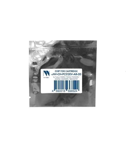 Чип NVPrint для Pantum (PC-212EV) (20 шт) P2203/P2502/P2502W, M6502/M6502W/M6552NW (AutoReset, безлимитный)