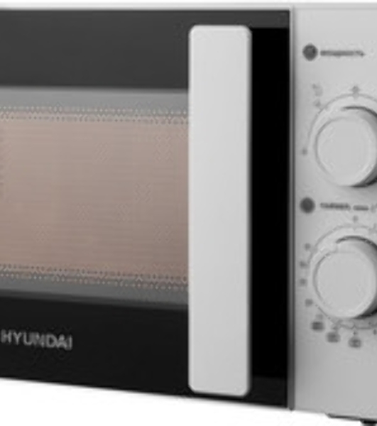 Микроволновая печь Hyundai HYM-M2090 белый, 20 л, 700 Вт, переключатели - поворотный механизм