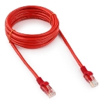 Патч-корд UTP Cablexpert cat.5e, 3м, литой, многожильный, красный, фото7