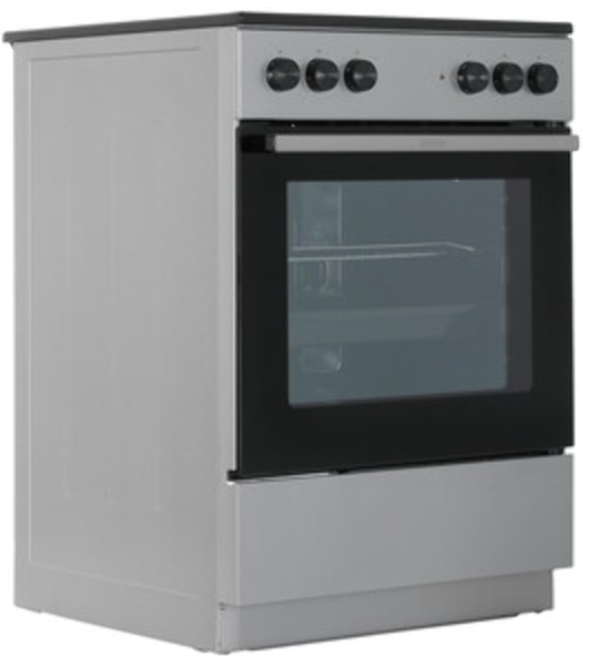 Плита электрическая Gorenje GEC6A11SG серый, конфорок 4 электрических, духовка 65 л, 60 см x 85 см x 60 см