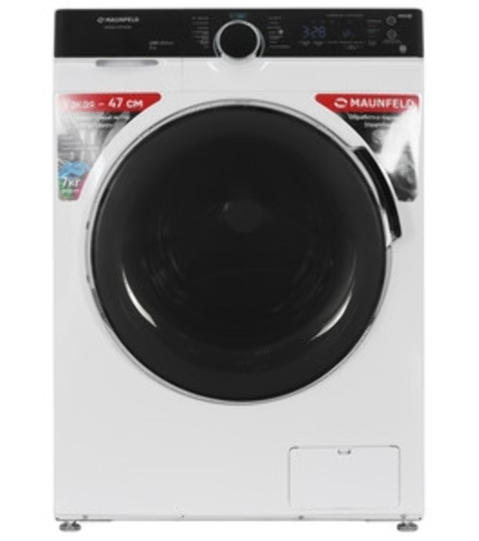 Стиральная машина Maunfeld MFWM127STWH06 белый, загрузка фронтальная 7 кг, 1200 об/мин., класс: А+++