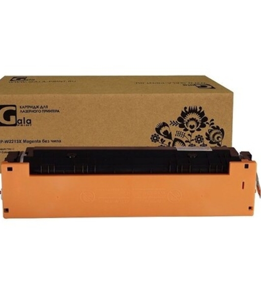 Картридж лазерный GalaPrint GP-W2213X (№207X) для принтеров HP Color LaserJet Pro M255dw/M282nw/M283fdn/M283fdw Magenta 2450 копий