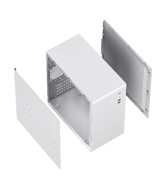 Компьютерный корпус с блоком питания 450Вт./Case Foxline FL-719W-FZ450R-U31, mATX case, белый, w/PSU 450W 12cm, w/1xUSB 2.0, w/1xUSB 3.0, w/1xCombo Audio, w/pwr cord, w/o FAN
