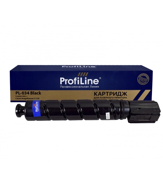 Картридж ProfiLine PL-034 для принтеров Canon ImageRunner C1225 черный 12000 копий