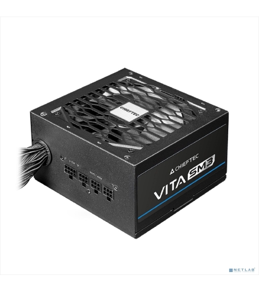 Блок питания Chieftec Vita SM3 BPX-750-C (ATX 3.1, 750W, 80 PLUS BRONZE, Active PFC, 120мм fan, Semi-modular Cable Management) Retail