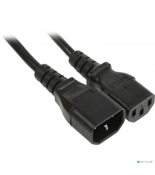 Шнур сетевой Rexant IEC 320 C13 – IEC 320 C14 3x0,75мм², 5м