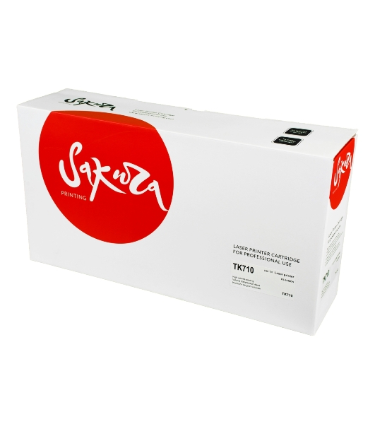 Картридж Sakura TK710 для Kyocera FS-9130DN, FS-9530DN, черный, 40 000 к.