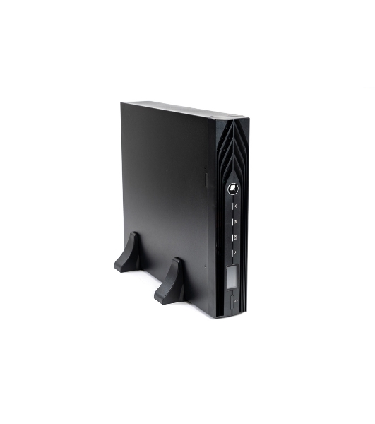 Источник бесперебойного питания SKAT-UPS 1000 RACK + 2x9Ah UPS 900 W, On-Line, sine, built-in rechargeable batteries 2 pcs x 9Ah