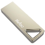 Флешка USB Netac U326 (NT03U326N-032G-20PN), 32Gb, USB 2.0, R/W 50/15, серебристый, фото3