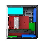Компьютерный корпус с блоком питания 450Вт./Case Foxline FL-719W-FZ450R-U31, mATX case, белый, w/PSU 450W 12cm, w/1xUSB 2.0, w/1xUSB 3.0, w/1xCombo Audio, w/pwr cord, w/o FAN, фото6
