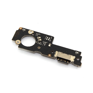 Нижняя плата (шлейф) с разъемом зарядки и микрофоном для Xiaomi Poco M5 (22071219CG)