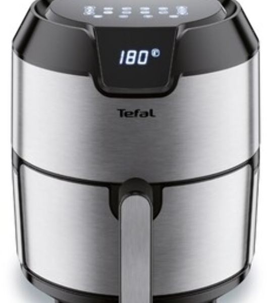 Аэрогриль Tefal EY401D15 серебристый, 1500 Вт, 4.2 л, сенсор, 8 программ