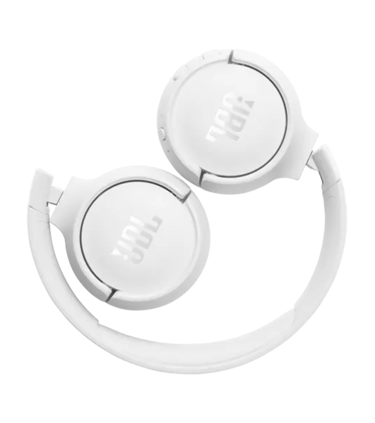Беспроводные наушники JBL Tune 520BT белый, накладные, Bluetooth, быстрая зарядка, складная конструкция