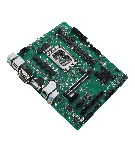Материнская плата ASUS Pro H610M-C-CSM, LGA 1700, Intel H610, 2xDDR5, 4xSATA, 1xM.2, 1xPCIe 5.0 x16, 2xPCIe x1, 1xPCI, 1xHDMI, 1xDP, 1xDVI-D, 1xVGA, 1x 1Gb LAN, 2xUSB-A 3.2 Gen 2, 2xUSB-A 2.0, 3x3.5 мм, 7.1, mATX