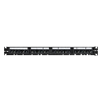 Патч-панель UTP 19' 24 port кат.6 ExeGate разъем KRONE&110 (dual IDC), 1U, RoHS, черный, фото8