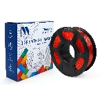 Филамент NVPrint PETG Clear Red Прозрачно-красный для 3D печати диаметр 1.75мм масса 1 кг, фото 1