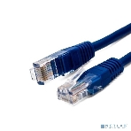 Кабель патч-корд, Filum FL-U5-0.5M-BL U/UTP 5e cat. 0.5м,  26AWG(7x0.16 мм), омедненный алюминий (CCA), PVC, синий, фото 1