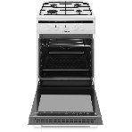 Плита газовая Hansa FCGW51001 белый, конфорок 4 шт, духовка 56 л, 50 см x 85 см x 60 см, фото11