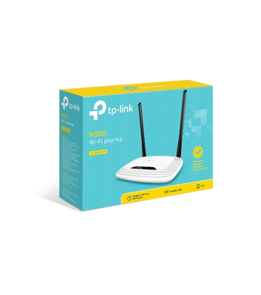 Маршрутизатор беспроводной TP-Link TL-WR841N 10/100BASE-TX