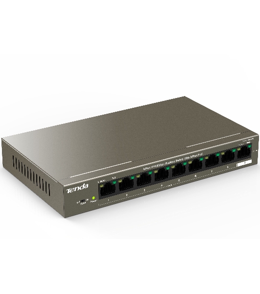 Коммутатор 9PORT 10/100M POE TEF1109P-8-63W Tenda