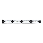 Патч-панель UTP 19' 24 port кат.6 ExeGate разъем KRONE&110 (dual IDC), 1U, RoHS, черный, фото7