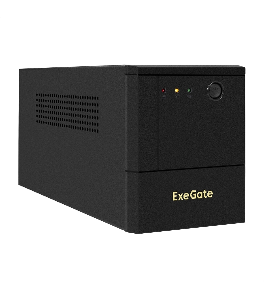 Источник бесперебойного питания ExeGate Power NB-2200.LED.AVR.8C13 (2200VA/1300W, LED, AVR, 8*C13, батарея 12V 9Ah - 2 шт., металлический корпус, Black)