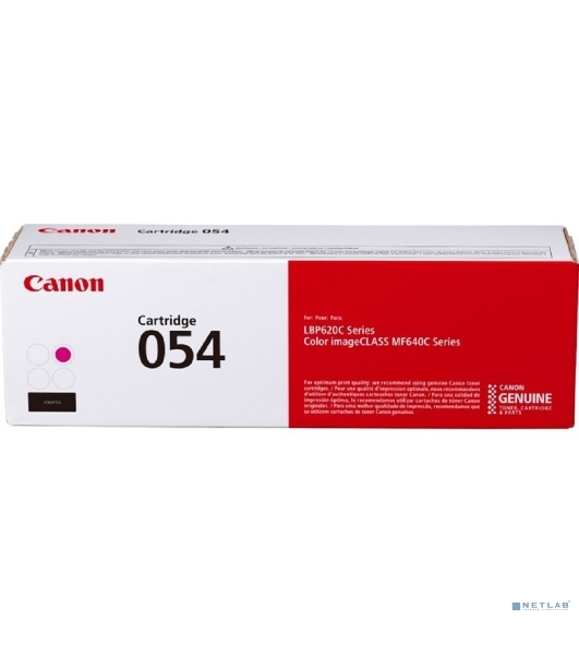 Картридж лазерный Canon 054 M (3022C002) пурпурный (1200 стр.) для Canon MF645Cx/MF643Cdw/MF641Cw/LBP623Cdw/621Cw