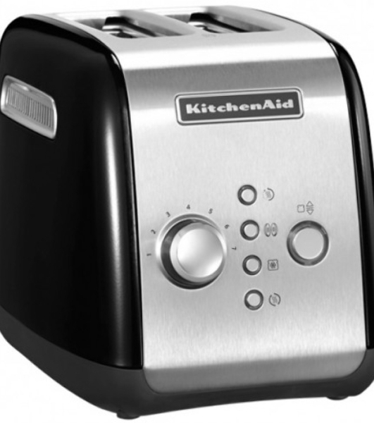 Тостер KitchenAid 5KMT221EOB черный, 1100 Вт, 2 слота