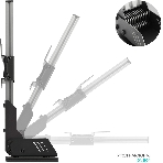Потолочный кронштейн ONKRON CR1S для телевизора 10”- 40' складывающийся черный, фото16