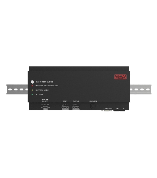 Источник бесперебойного питания Powercom DRU 500VA/300W, DIN Rail, 230V, RS-232, 2 year warranty (1114005)