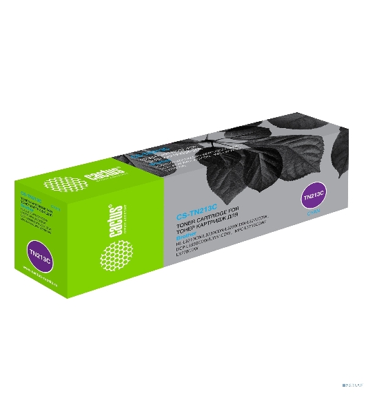 Картридж лазерный Cactus CS-TN213C голубой (1400 стр.) для Brother HL 3230/DCP3550/MFC3770