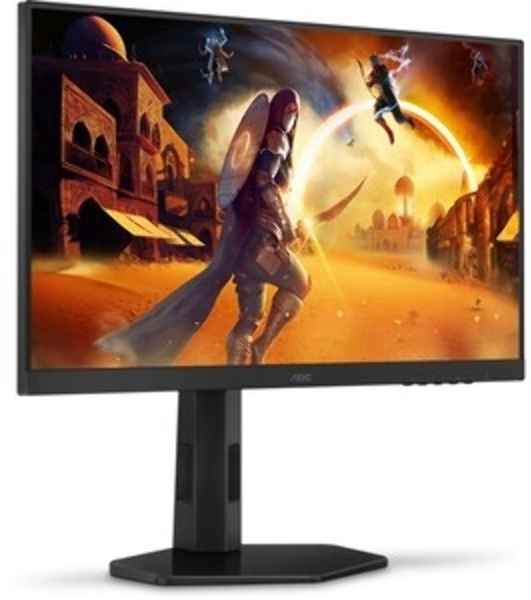 Монитор 23.8' AOC 24G4HX Fast IPS 1920x1080, 200 Гц, 0.3 мс (MPRT), 16:9, 300 кд/м², HDR10, HDMI 2.0, DP 1.4, 3.5 Jack, динамики (2x2 Вт), Adaptive-Sync, черный