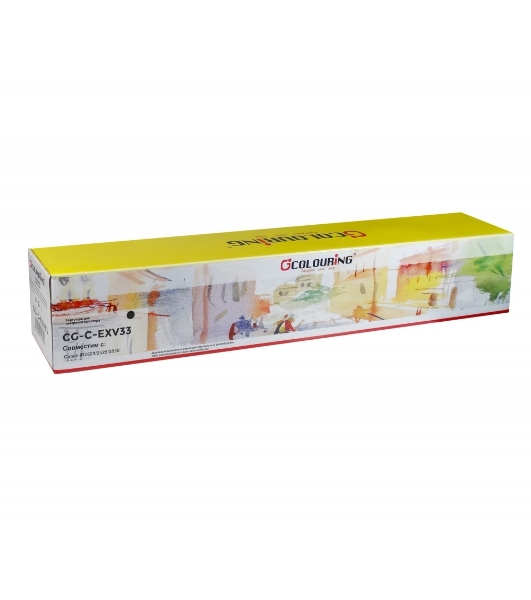 Картридж лазерный Colouring CG-C-EXV33 (2785B002) черный (14300 копий) для принтеров Canon IR2520/2525/2530