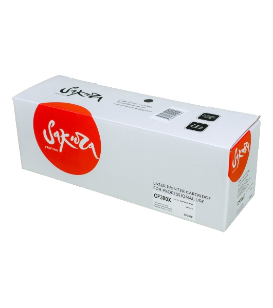 Картридж Sakura CF380X для HP MFP M476, черный, 4400 к.