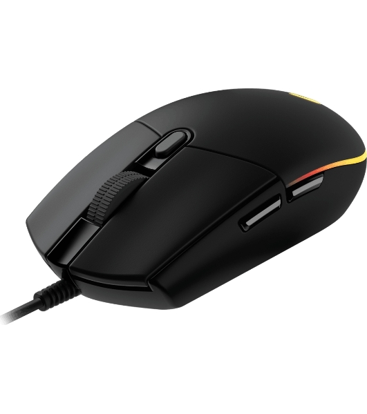 Мышь проводная Logitech G102 LIGHTSYNC черный, 8000 dpi, USB, кнопки - 6