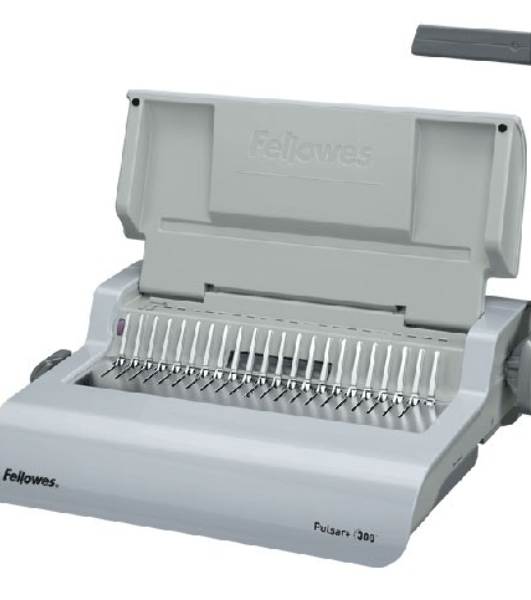 Переплетчик Fellowes Pulsar+ (FS-56276) A4/перф.17л.сшив/макс.300л./пластик.пруж. (6-38мм)
