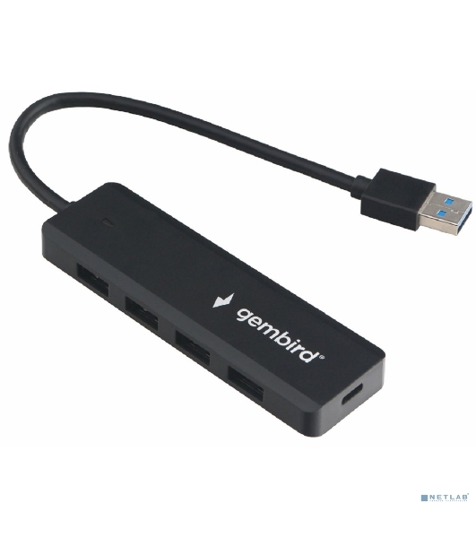 USB-концентратор Gembird UHB-C414, USB, USB 4 порта, USB Type-C
