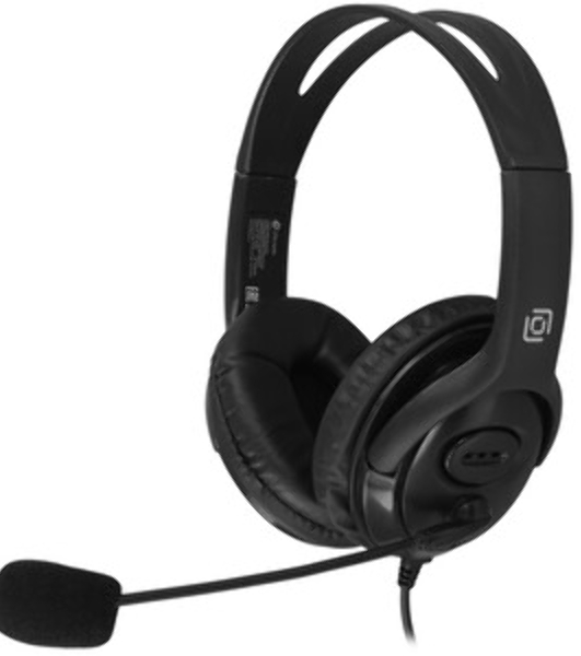 Гарнитура Oklick HS-M400 чёрный, проводная, 3.5 мм